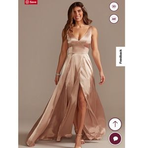 David’s Bridal Signature Galina Bridesmaid Dress